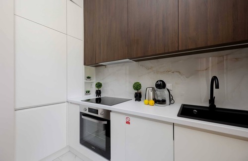 Srodmiescie Apartment | Tuwima 48 | Łódź | Elegant Studio | Smart TV