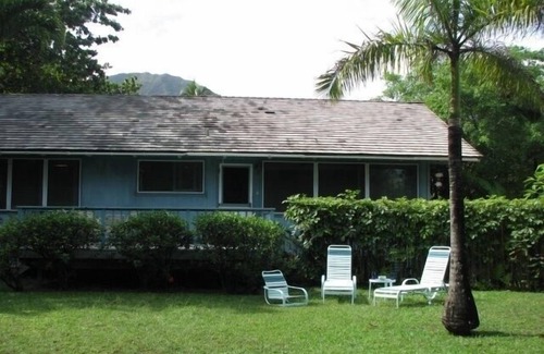 Wainiha House | TVNC #1162 Steps Away from Pristine Beach with Na'Pali Coast Views in Ha'ena