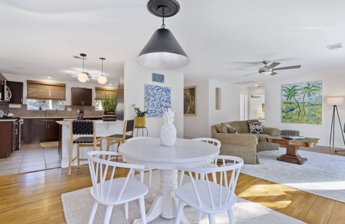 Gulf Hills House | Twin Palms - water views! close to downtown Ocean Springs! With game room & dock