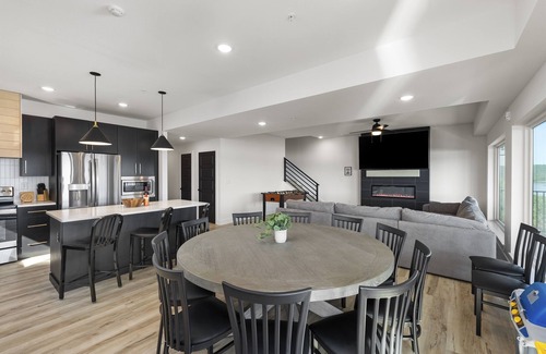 Hollister House | Two 7 bdrm homes (sleeping 56) - private hot tubs, fire tables, & entertainment