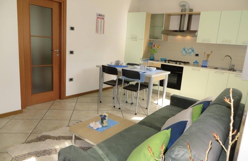 Riva del Garda Apartment | Two-Bedroom Apartment with Balcony and Garden View (BV2)