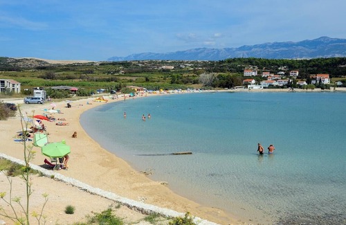 Caska Apartment | Two bedroom apartment with terrace and sea view Caska, Pag (A-4109-a)