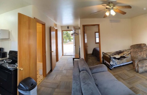 Perry Cabin | Two bedroom family cabin by private fishing lake.