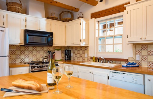 Downtown Santa Fe House | Two Bedroom, Three Bathroom, Elegant Adobe Home. Walk To Plaza!