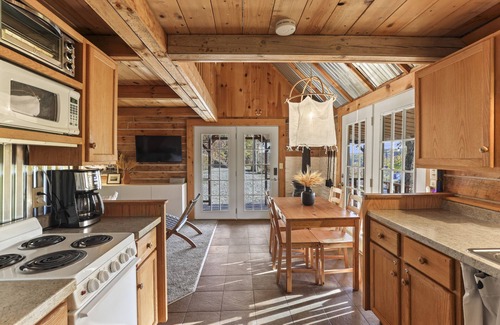 Lincoln Cabin | Two Cabins! Calmer section of Ozarks. Privacy, Dock, Views, 1 Acre, Fire pit!