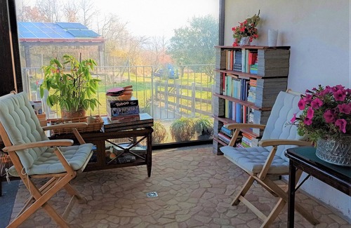 Grotte di Castro Apartment | Two-room apartment IBISCO yellow