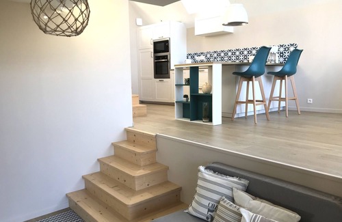 Tredrez-Locquemeau House | Ty Quemeau, House with sea view - 70m walking distance - 6-8 people