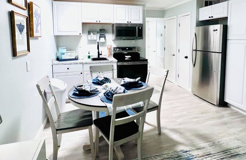 Palmetto Dunes Condo | Tybee’s North Beach OasisnBeach access, Pool, Bird and ship watching.