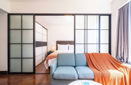 Xujiahui Bed & Breakfast | Tyms Modern1BR 1BA Apt Near Metro 1 9 11