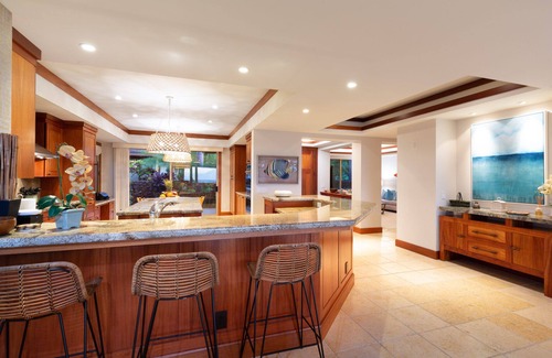 Kaupulehu House | Ultra Luxe Oceanview Estate at Hualalai, Private Pool & Spa: 102 Hainoa