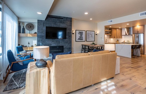 Tamarack Resort Condo | Unique 1 BR Condo in The Village|Fireplace|Balcony
