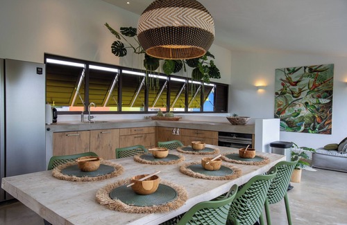 Sint Michiel Villa | Unique architectural villa with private pool on nature resort Bohemi