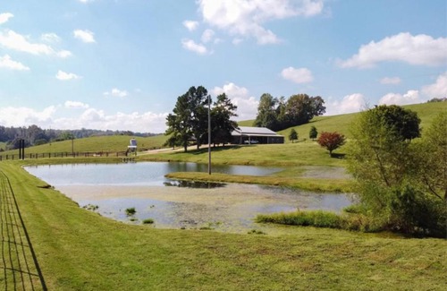 Belfast Villa | Unique home on a beautiful ranch w/ stocked pond