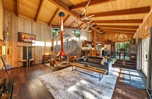 Idyllwild Cabin | Unique Modern Cabin w/spa, dry sauna