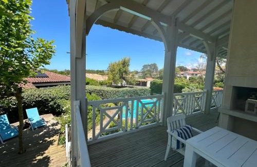 Moliets-et-Maa Villa | Unique Pool Villa 500m from the beach, Hamptons Style with beautiful Garden