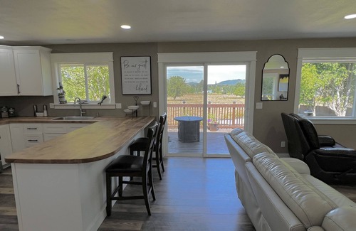 Forks House | Unique renovated 4 bedroom home on private corner lot
