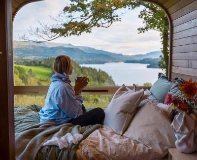 Notodden Villa | Unique stay with farm animals and stunning views Tiny House in Telemark