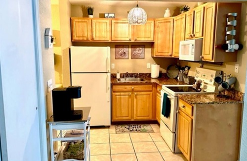 Redington Beach Condo | Unit #216 Minutes to the beach! So cute & spacious w/peek a boo view of Gulf!