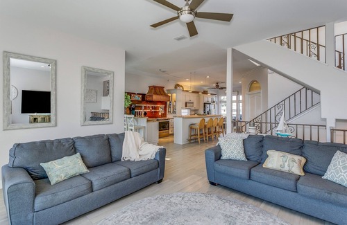 Lafitte Cove House | Unobstructed Gulf View & Canal View!