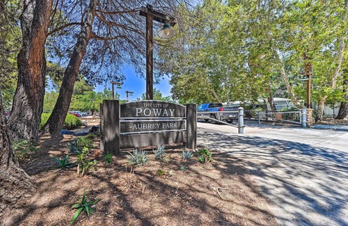 Old Poway Cottage | Updated Poway Farmhouse: Walk to Parks!