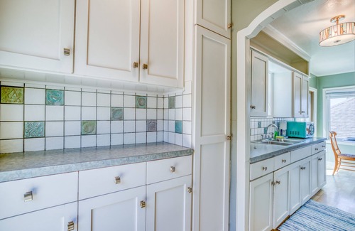 Roads End House | Updated Roads End Beach Cottage with Ocean View and Large Deck!