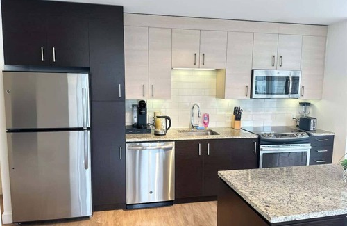 Theatre District Apartment | Upscale Central 2BR Condo with Gym & Parking near Boston Common, MGH & TUFTS!