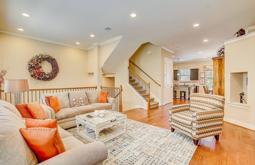 Georgetown House | Upscale four-story townhome next to park with elevator, rooftop terrace, & WiFi