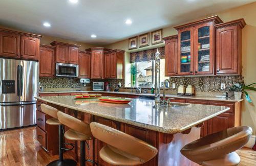 Orem House | Upscale Group Getaway in Orem with Private Hot Tub