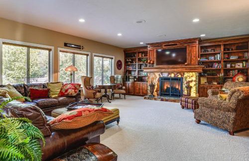 Orem House | Upscale Group Getaway in Orem with Private Hot Tub