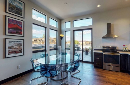 Whitefish Apartment | Upscale Penthouse in Heart of Downtown Whitefish!