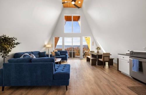 Chattanooga Valley Cabin | Urban Vista | Modern Design | A-Frame Cabin w/Views!