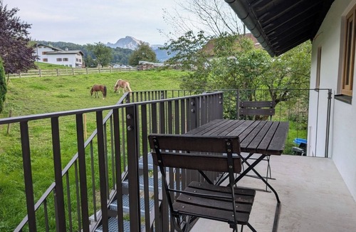 Marktschellenberg Apartment | Vacation apartment Göllblick, 47sqm for 4 persons, 1 separate bedroom with balcony