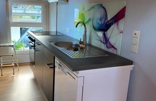 Donaueschingen Apartment | Vacation apartment on the Brigach, 60 sqm, 1 bedroom and 1 sofa bed, max. 3 persons