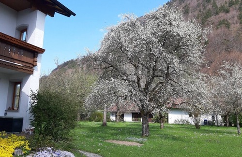 Marquartstein Apartment | Vacation apartment for 1 to 2 people with terrace and mountain view