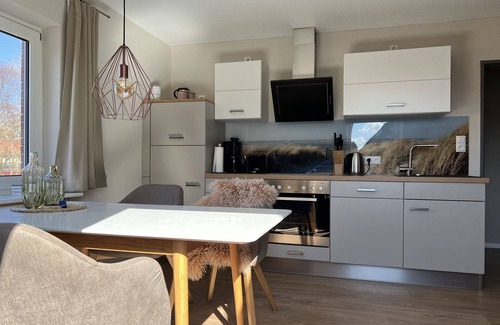Langeoog Apartment | Vacation apartment "Marlon" in the vacation home Wilken's Hus for 2-4 persons on the outskirts of the village.