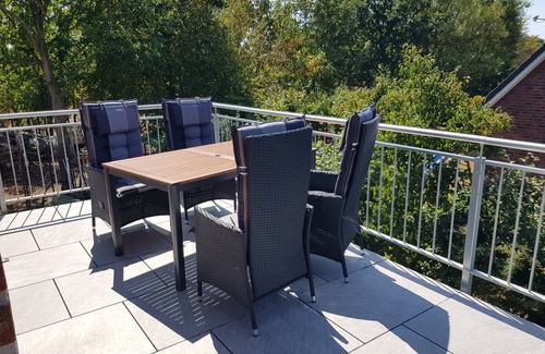 Tating Apartment | Vacation apartment "Nordergeest OG" in Tating for 1-4 persons