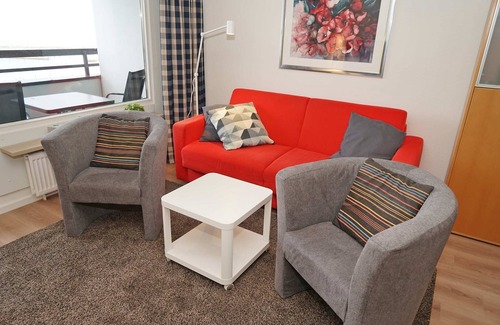 Damp Apartment | Vacation apartment on the harbor side - 200 meters to the beach - - with a dream view of the harbor