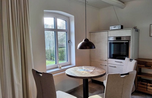 Dornumergrode Apartment | Vacation apartment Störtebeker Stube with garden near Dornumersiel