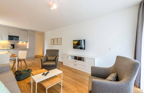 Bensersiel Apartment | Vacation apartment with terrace incl. free use of sauna area & swimming pool