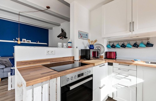 Busumer Deichhausen House | Vacation Home "Deich Hus" with Private Terrace, Garden & Wi-Fi