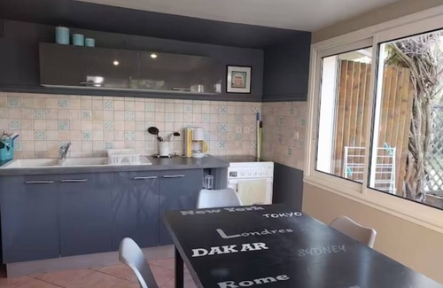 Ploufragan Apartment | Vacation home 8 km from the sea with enclosed garden, south-facing terrace, bicycle shed