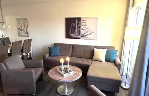 Schillig House | Vacation home Blanker Hans with sea view, beach chair, fireplace, sauna