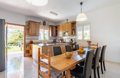 Sant Carles de Peralta House | Vacation Home "Can Prats" with Mountain View, Private Pool & Wi-Fi