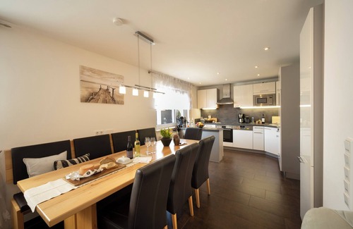 Schienen House | Vacation Home “Hulda” Near Lake Constance with Wi-Fi, Balcony, Terrace & Garden