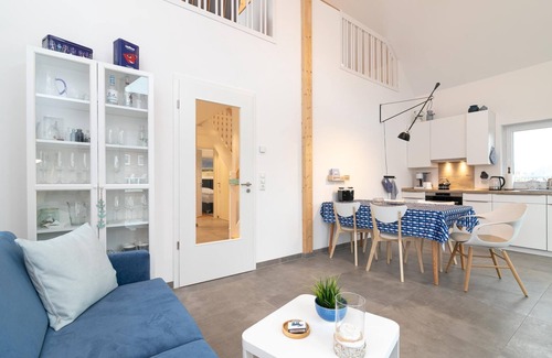 Rettin House | Vacation home Elkhus with its own sauna at Hauptstraße 38 in Rettin