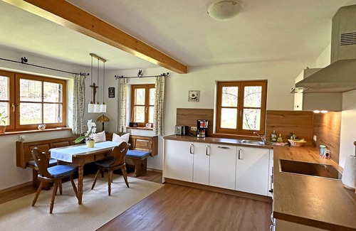 Aschau im Chiemgau Apartment | Vacation home Labenbach 75 sqm - living on the first floor for 2 persons with south-facing terrace