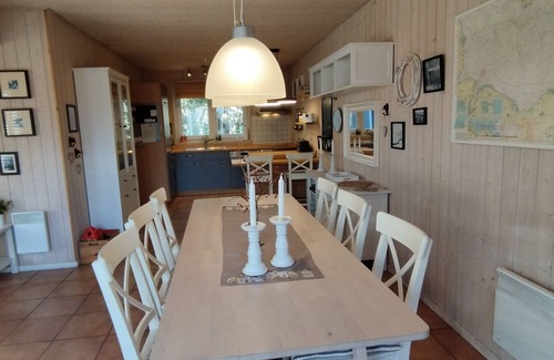 Heringsdorf House | Vacation home with 98 sqm in Süssau, only 100m directly to the Baltic Sea beach - fireplace & sauna