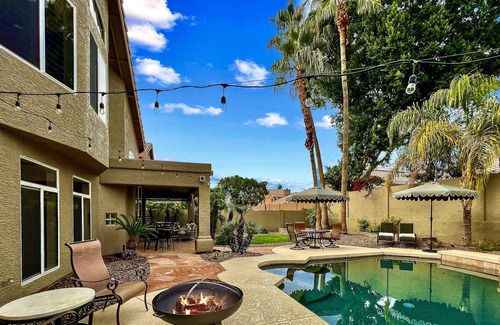 Foothills House | Vacation Oasis! Heated Pool, Hot Tub and Mountain Views