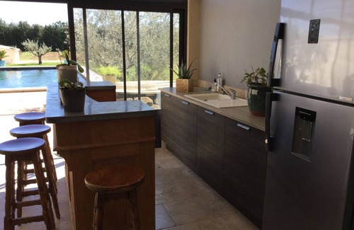 Cavaillon Ski Chalet | Vacation rental house pool LES VIGNERES LS2-338
