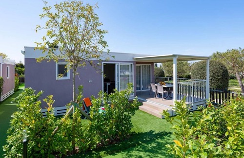 Colà Di Lazise House | Vacation village Le Palme Mobilehome Chalet for 5 persons